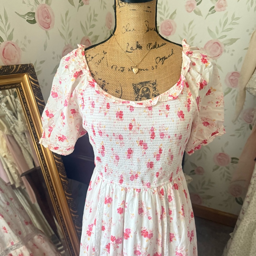 LSF x Target Pink Floral Maxi Dress - Picture 3 of 10